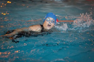 Once Kath Kendrick completed the swim – the most challenging part of the race for her – she knew she could finish the triathlon.